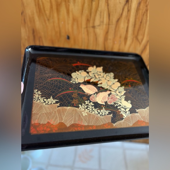 Otagiri Lacquer Quail Tray - Picture 3 of 3